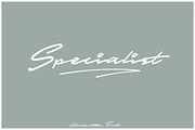 Specialist Handwritten Font, a Script Font by Artstudio (Thumbnail 1 of 8)