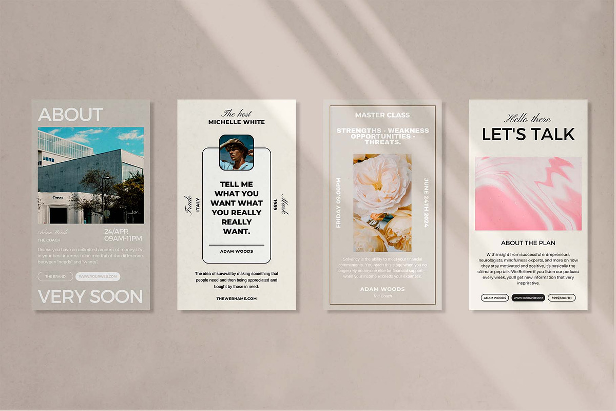 TARA TALK | Podcast Kit Stories, a Social Media Template by Analogi Studio (Photo 3 of 9)