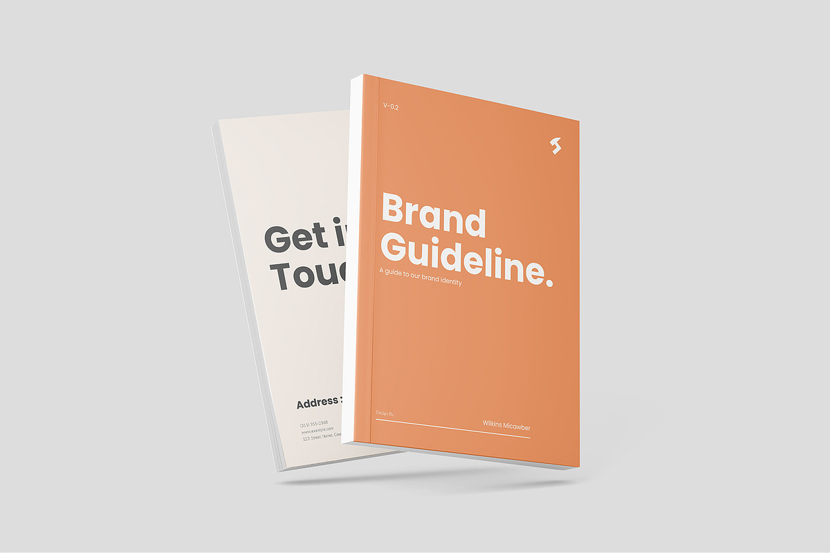 Brand Guideline Template, a Brochure Template by RusenoelType (Photo 15 of 15)