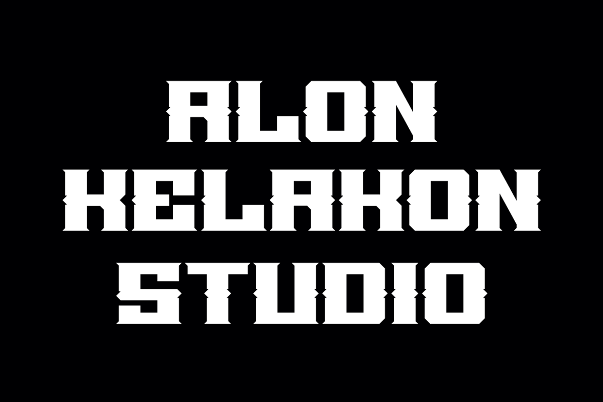 Change Gaming, a Serif Font by alon kelakon (Photo 4 of 6)