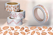 Blossoming Almond watercolor clipart, a Food Illustration by susie-p-art (Thumbnail 12 of 18)
