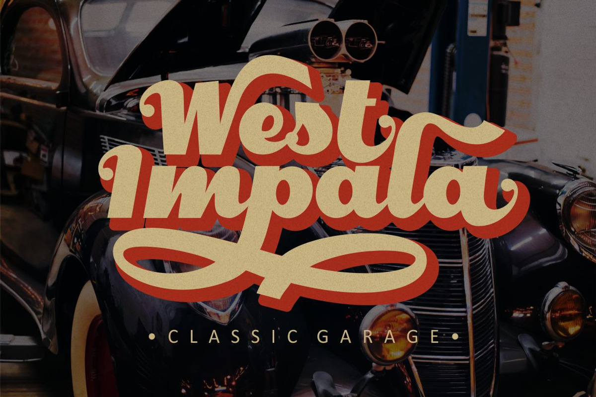 Royal Vintage - Bold Retro Font, a Script Font by PutraCetol Studio (Photo 3 of 12)