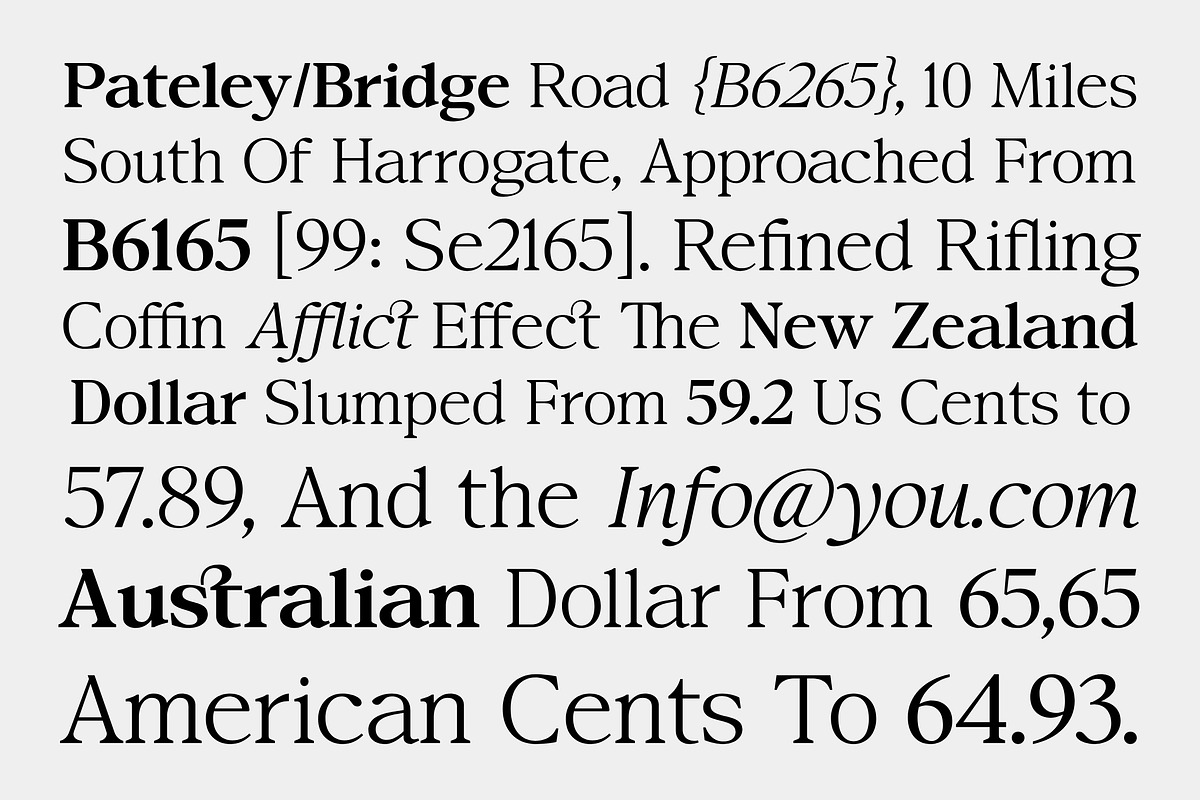 Confirm Serif (42 fonts), a Font by Dora Typefoundry (Photo 3 of 12)