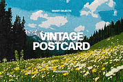 Vintage Postcard Photo Effect, a Layer Style Add-On by Design Squad (Thumbnail 1 of 5)