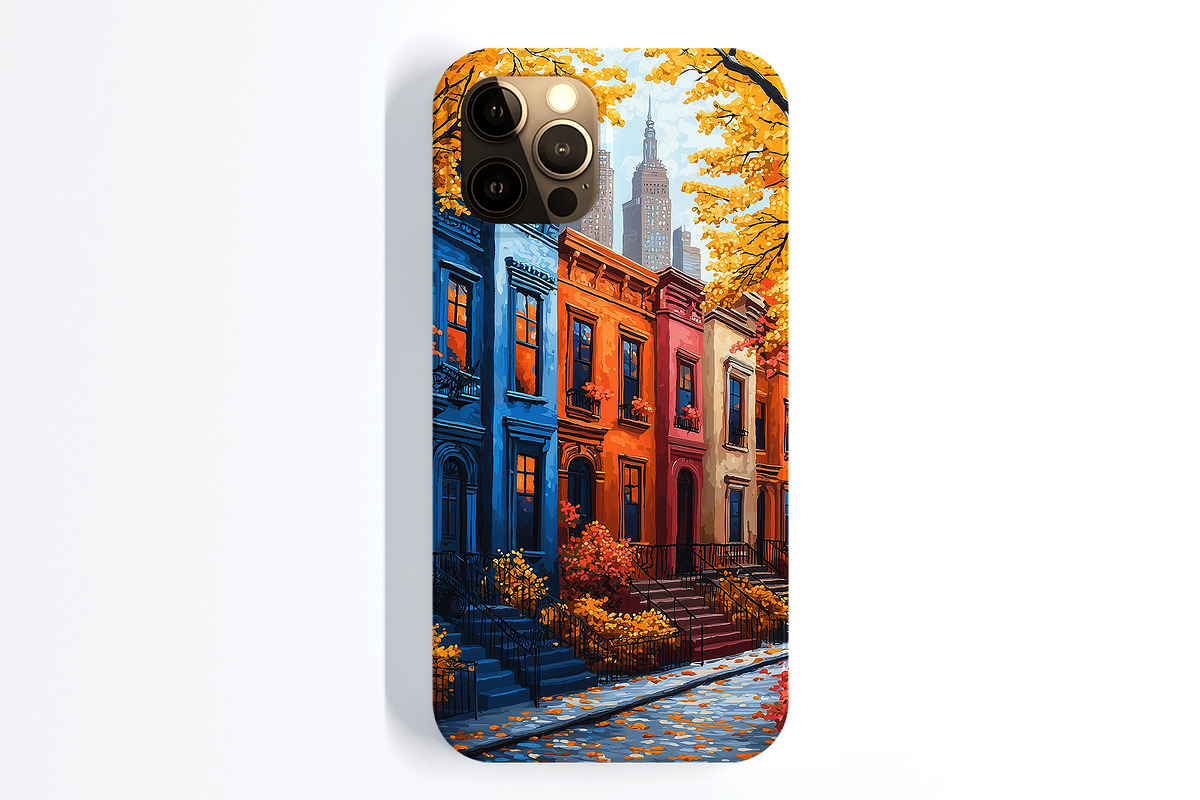 Oil Painting Style Cityscape, a Decorative Illustration by Housui Patterns (Photo 8 of 9)