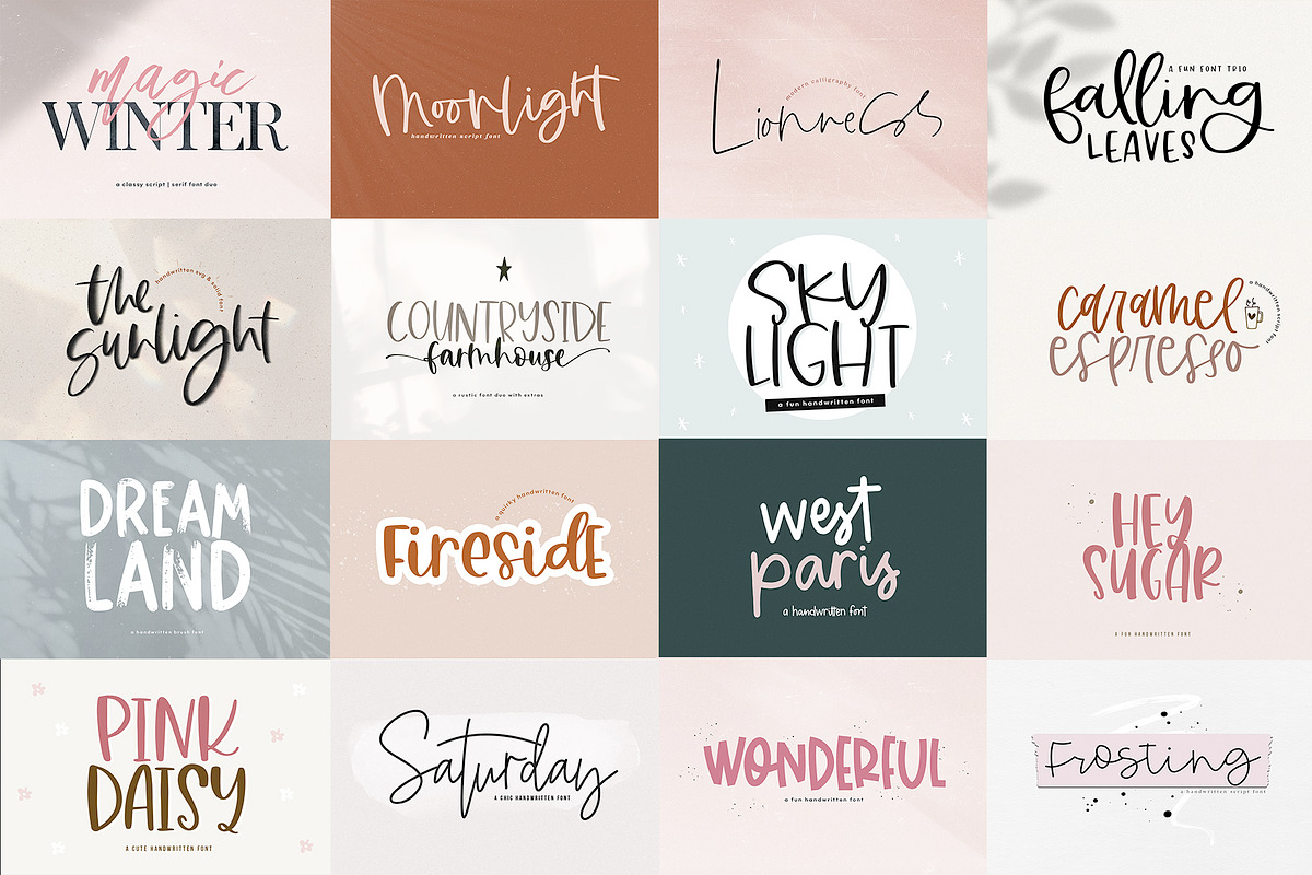 The Trendy Font BUNDLE, a Script Font by KA Designs (Photo 72 of 86)