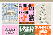 Summer Vibe (Vector Collection), a Seasonal Illustration by PixelAesthetic (Thumbnail 13 of 19)