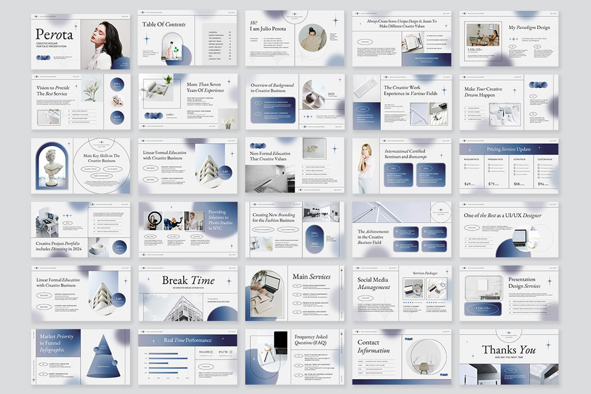 Perota Creative Resume Keynote, a Presentation Template by kerismaker (Photo 10 of 10)
