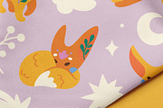 Fennec Foxes – Patterns & Stickers, a Pattern Graphic by PenguinHouse (Thumbnail 8 of 8)