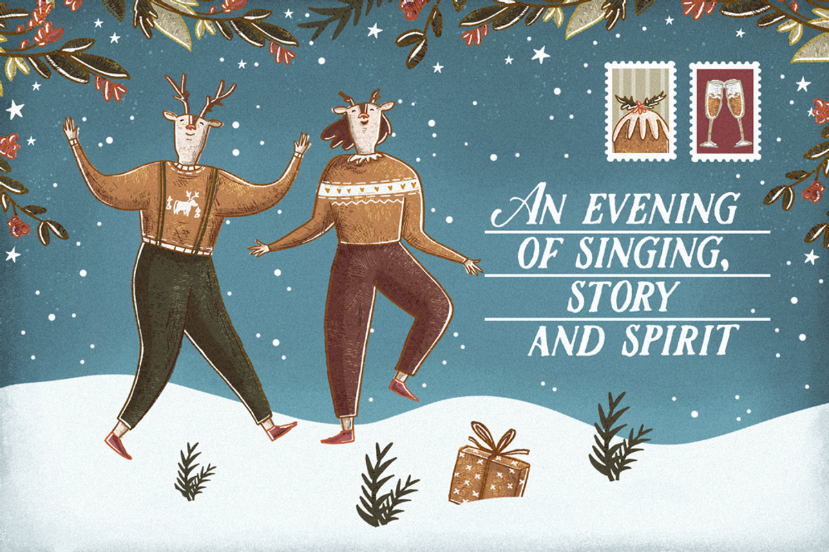 Christmas together, an Animal Illustration by Yeticrab (Photo 5 of 13)