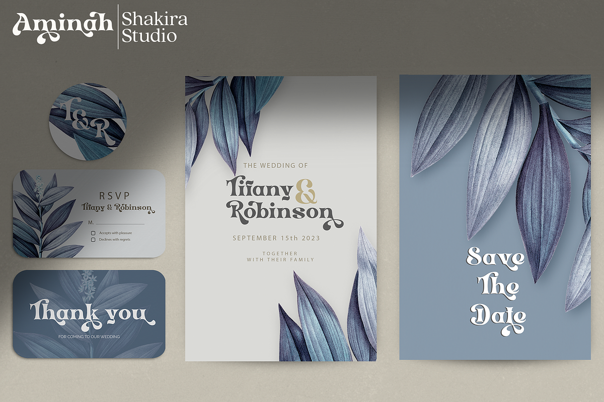 Aminah - Modern Retro Serif, a Serif Font by Shakira Studio (Photo 9 of 11)