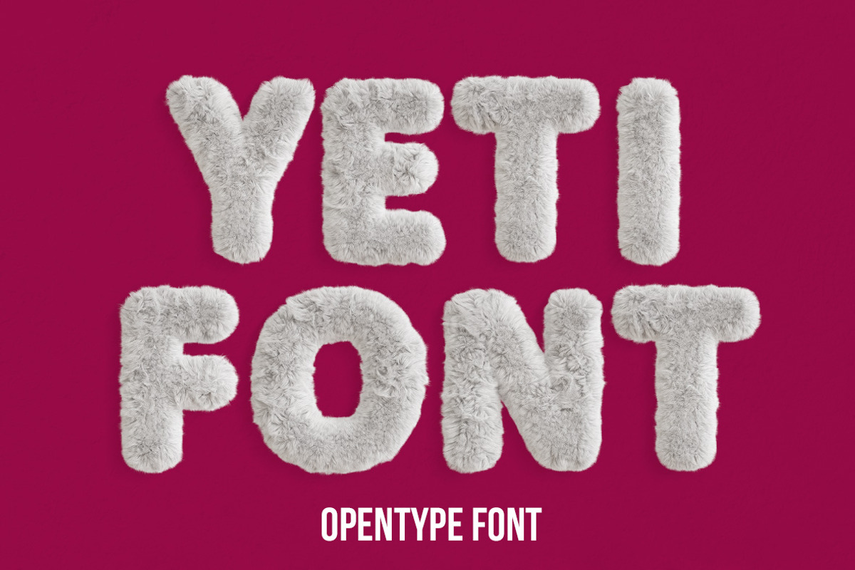 Yeti Font, a Font by Handmadefont (Photo 1 of 10)