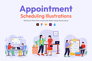 Appointment Scheduling Illustrations, an Emoji Icon by Vectors Market (Thumbnail 1 of 6)