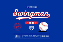 Swingman V2 Baseball Font