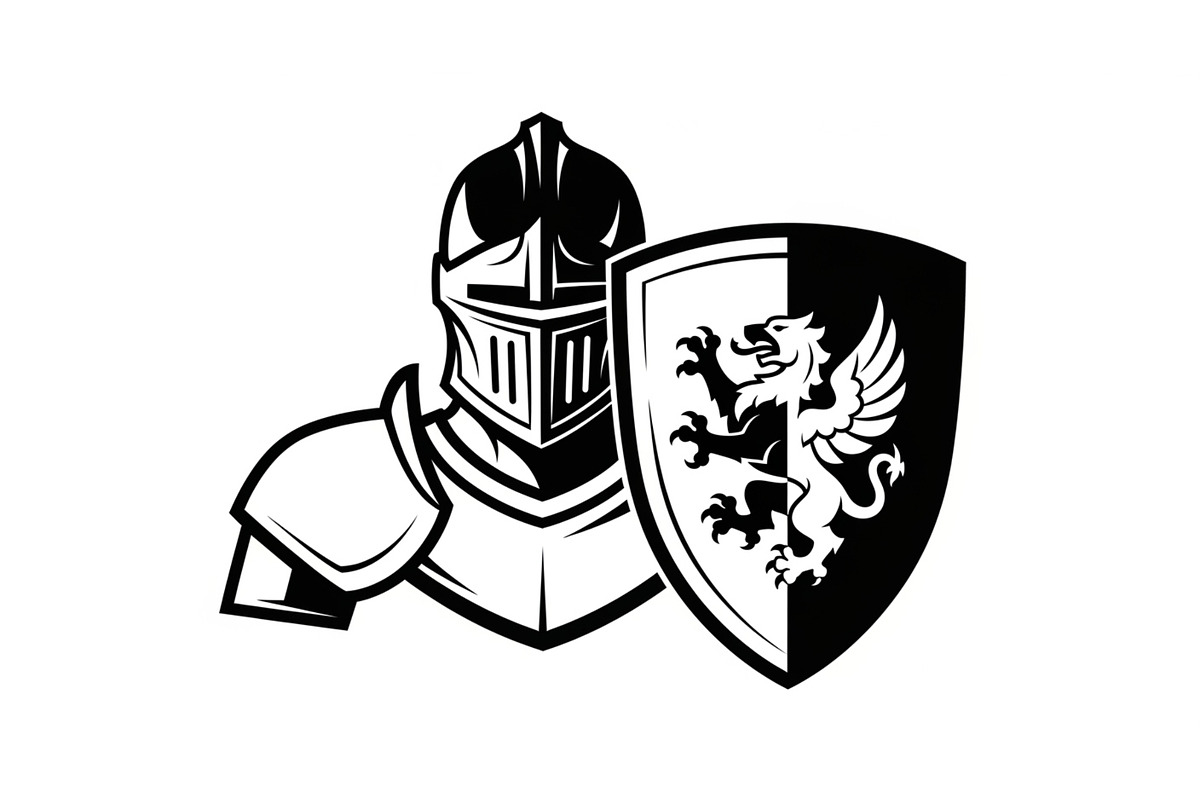 Medieval Knight Shield Vector Bundle, an Illustration by Designs_River (Photo 14 of 51)