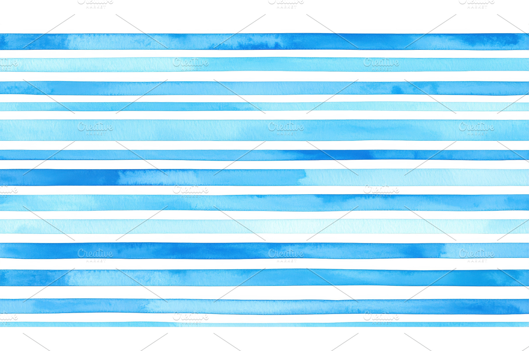 Blue watercolor stripes pattern, a Nature Photo by Igor Tichonow