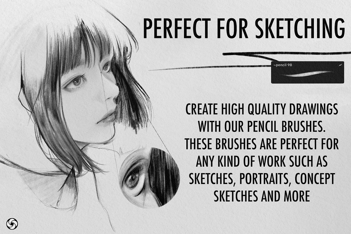 Procreate Brushes - Liners & Pencils, a Brush Add-On by Easy Procreate (Photo 2 of 9)