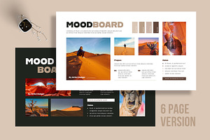 Minimal Moodboard Design, an UI Kit Template by MightyDesign