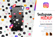 Instagram Icons Bundle, a Social Media Template by karnofff (Thumbnail 1 of 14)