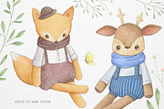 Boho toys, watercolor animal, an Animal Illustration by Magic & Dreams (Thumbnail 3 of 6)