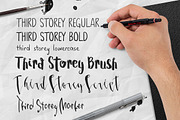 Typolicious Font Bundle Third Storey, a Serif Font by Creativeqube Design (Thumbnail 3 of 6)