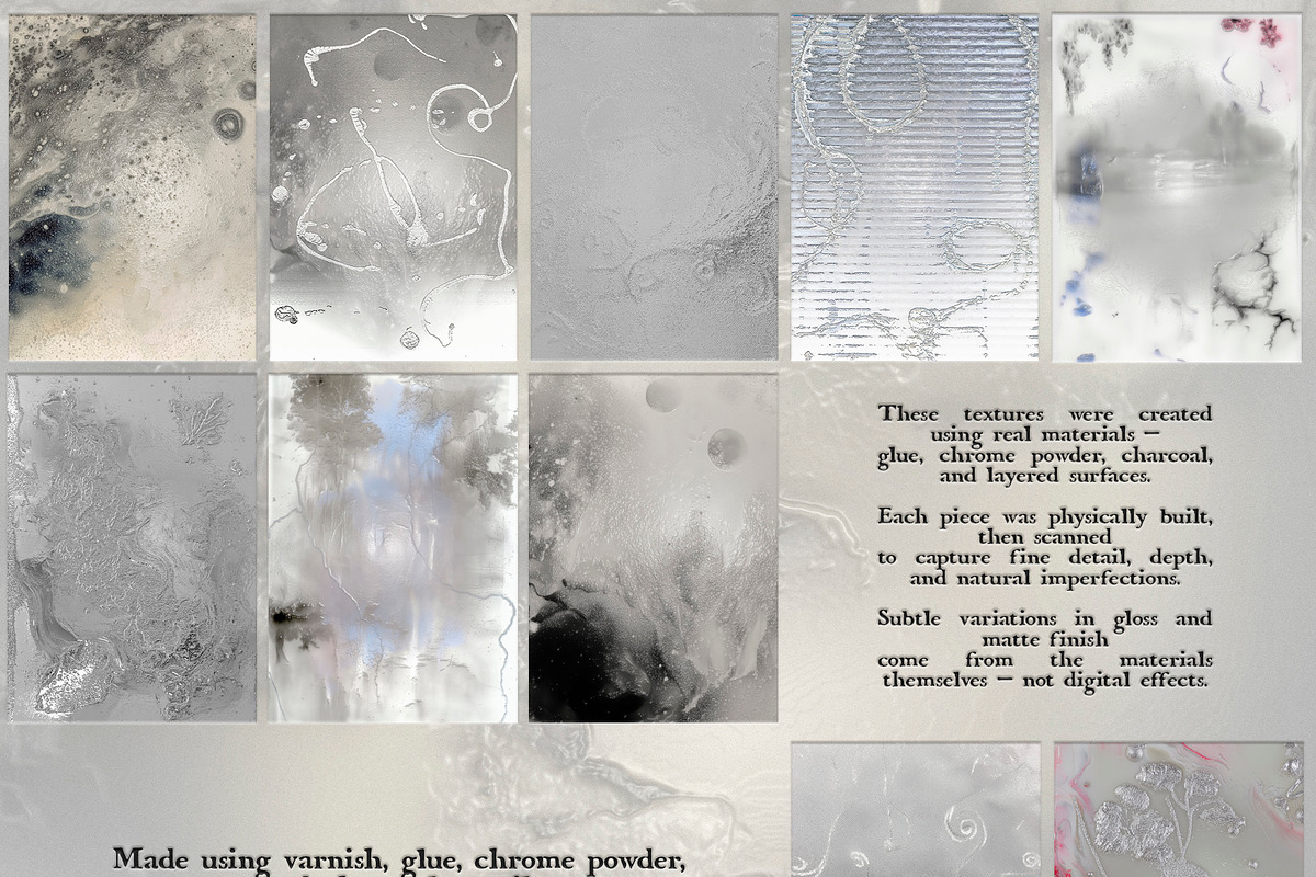 Raw Gloss Surfaces: Tactile Textures, a Texture Graphic by Purple (Photo 6 of 7)