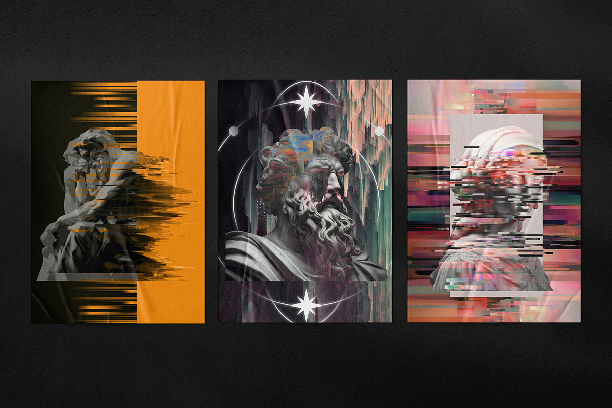 GLITCH SCULPTURES COLLECTION, an Object Graphic by Natali Batu (Photo 11 of 20)