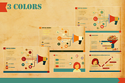 Retro Lights Strategic Business PP, a Presentation Template by Yes Presentations (Thumbnail 2 of 10)