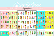 Hand-drawn Watercolor Ice Cream, an Illustration by U + Me Studio (Thumbnail 9 of 14)