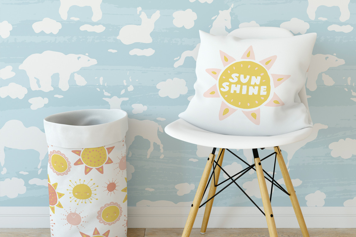 Cute baby patterns, prints, clipart, a Pattern Graphic by Inna Moreva (Photo 7 of 9)