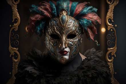 Venice Carnival mask for website