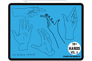 Hands Vol. 2 - Tattoo Stamp Set