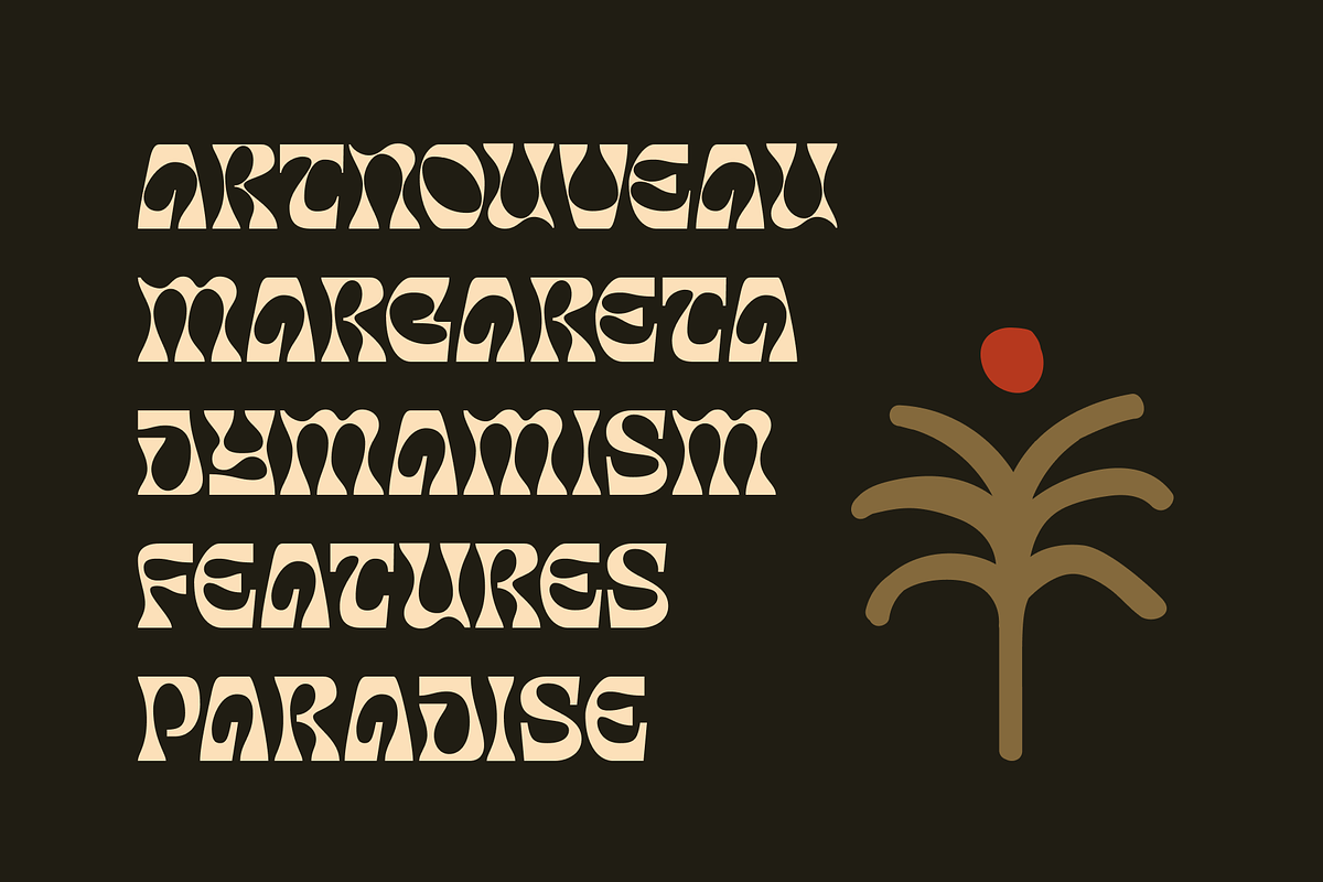 Degres - Psychedelic Display Family, a Serif Font by Holyline Design (Photo 11 of 14)