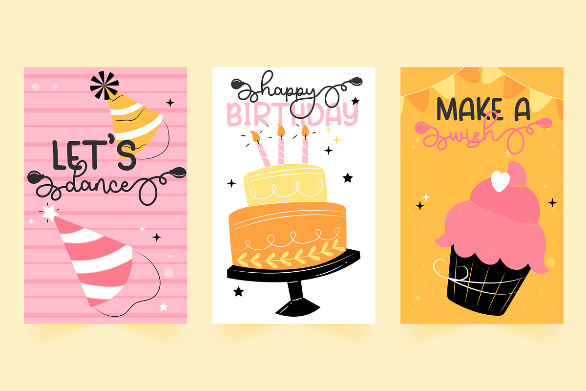 picky nice | Birthday Font, a Script Font by BearyType Studio (Photo 2 of 7)