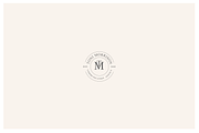 24 elegant feminine logos vol. 2.0, a Branding & Logo Template by pawellpi (Thumbnail 12 of 29)