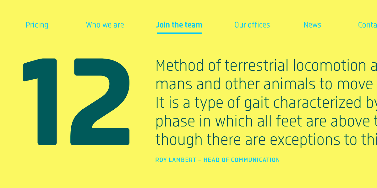 Isotonic, a Sans Serif Font by Emtype Foundry (Photo 5 of 11)