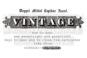 Doppel Mittel Lapidar Azuré, a Font by Intellecta Design (Thumbnail 1 of 2)