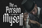 Something Damage - Blackletter, a Blackletter Font by Novitype (Thumbnail 4 of 10)