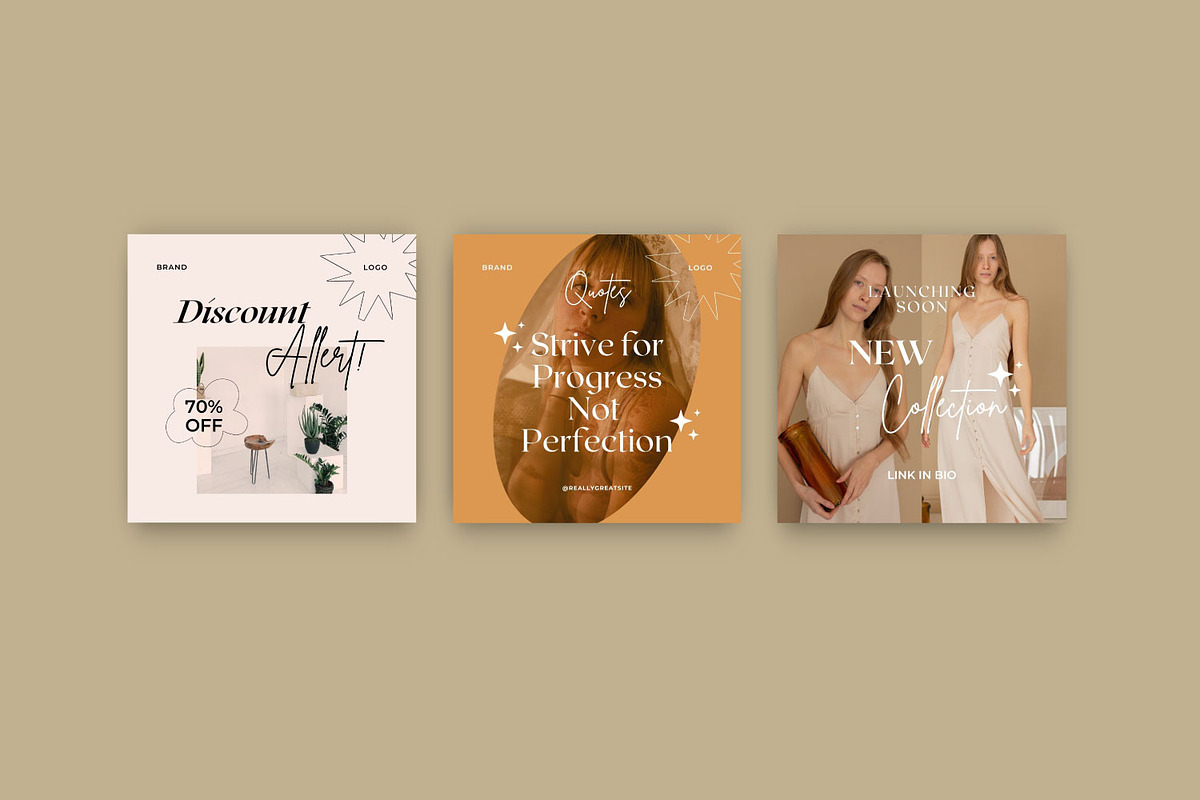 Laxury -  Canva Instagram Brand Pack, a Social Media Template by Dirtytemp Studio (Photo 6 of 14)