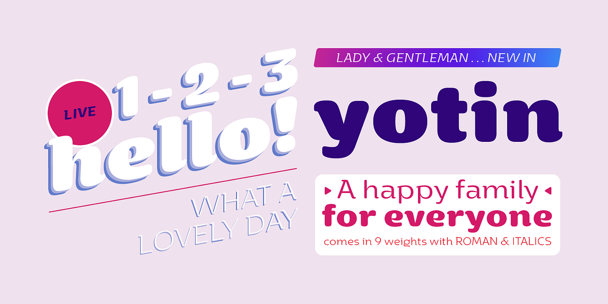 Yotin, a Sans Serif Font by Stawix (Photo 2 of 9)