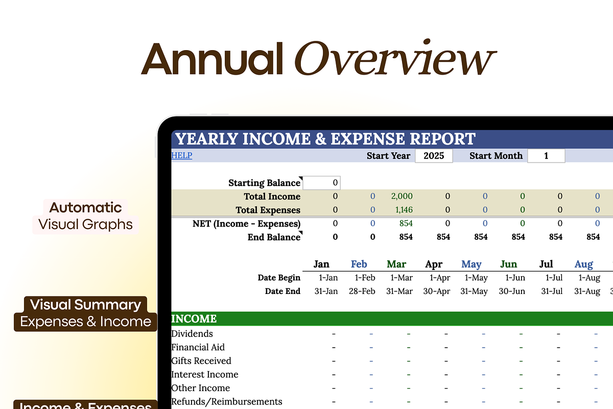 ADHD Budget Binder & Bill Tracker, a Templates & Theme by vitalinagerman (Photo 7 of 10)