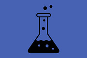 Chemistry icon design template