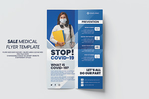 Sale medical flyer design template, a Flyer Template by Workhu