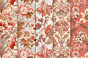 Crimson Red Indian Seamless Patterns, a Pattern Graphic by Maishop (Thumbnail 8 of 8)