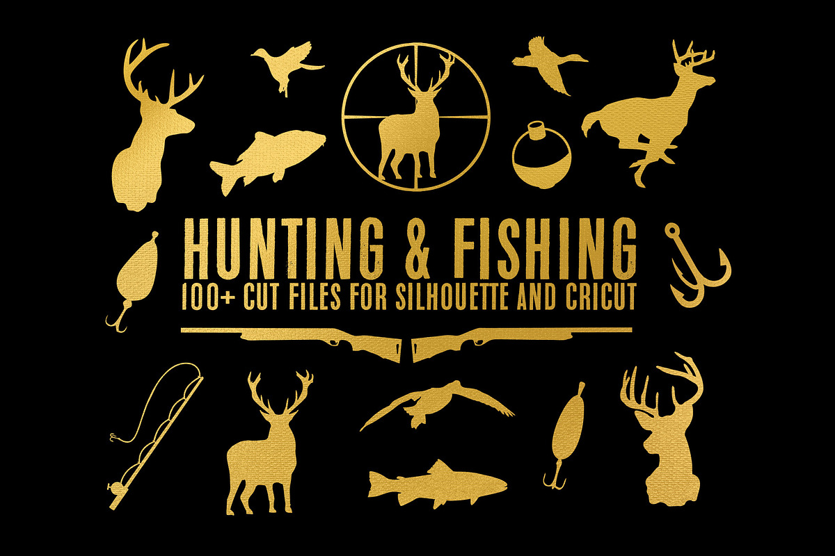 100+ hunting bundle svg dxf pdf, an Illustration by palmettosvg (Photo 2 of 2)