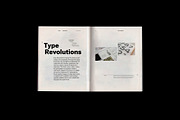 Portfolio Template With Spine, a Magazine Template by an-arketype studio. (Thumbnail 7 of 7)