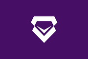 Letter V Diamond Logo, a Branding & Logo Template by Buqancreative (Thumbnail 3 of 4)