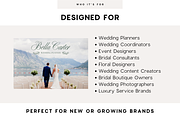 Wedding Planner Logo Kit Template, a Branding & Logo Template by BrandhavenStudio (Thumbnail 4 of 10)
