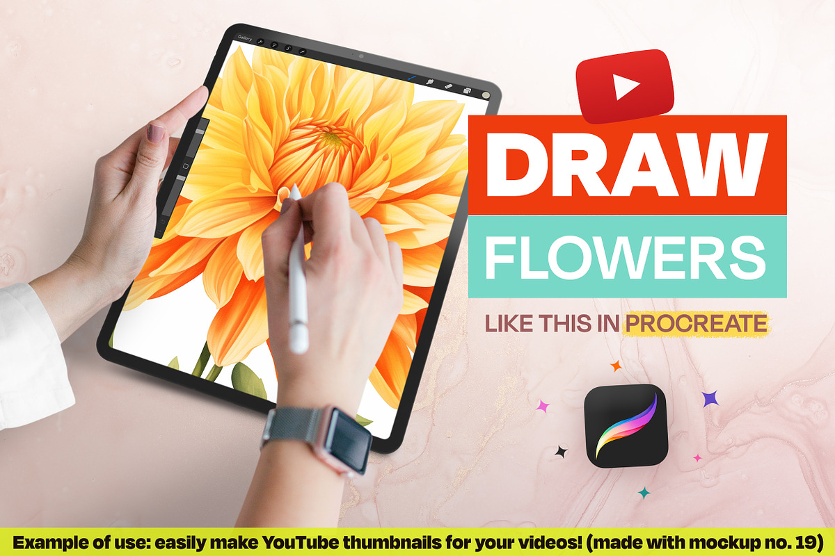 iPad Studio — 50 Editable Mockups, an iPad Mockup by Frisk Shop (Photo 6 of 12)