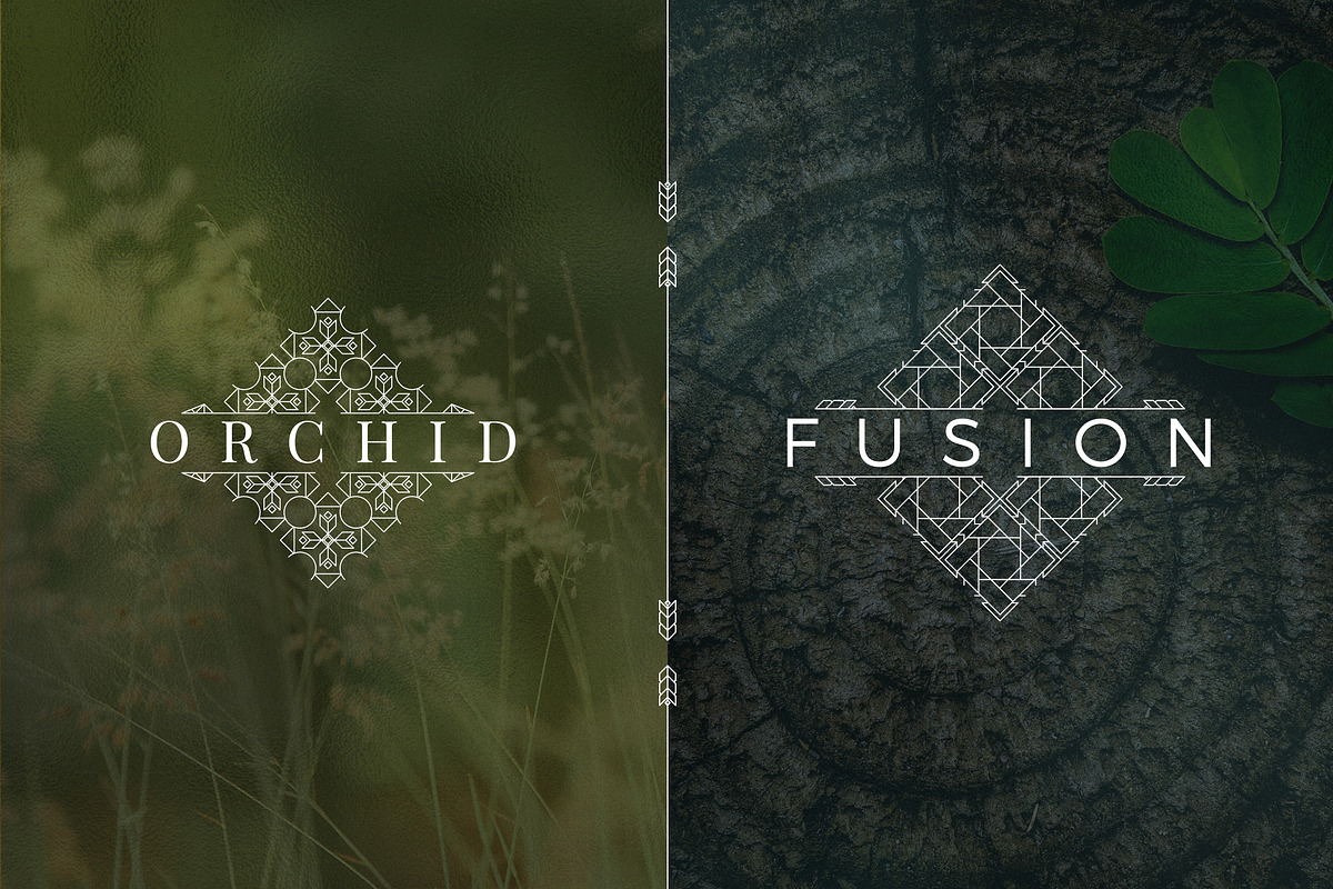 [Spring Vibes] 40 Mosaic Logos -50%, a Branding & Logo Template by VP Fonts (Photo 8 of 27)